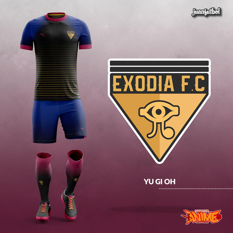 Estos increíbles uniformes de futbol son… ¿basados en anime? ¡Chécalos!