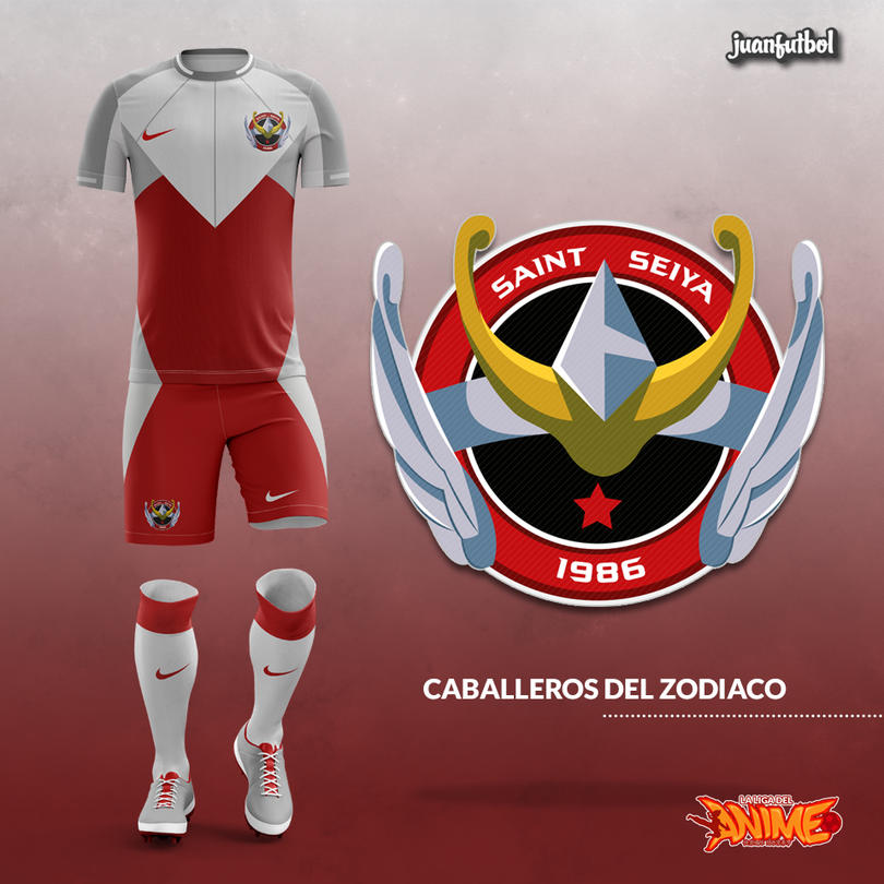 Estos increíbles uniformes de futbol son… ¿basados en anime? ¡Chécalos!