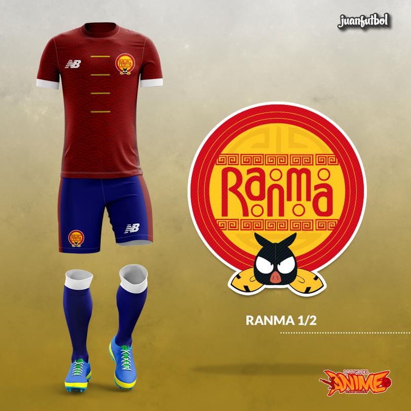 Estos increíbles uniformes de futbol son… ¿basados en anime? ¡Chécalos!