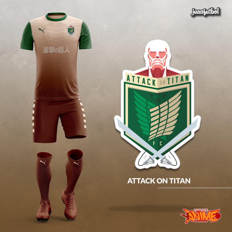 Estos increíbles uniformes de futbol son… ¿basados en anime? ¡Chécalos!