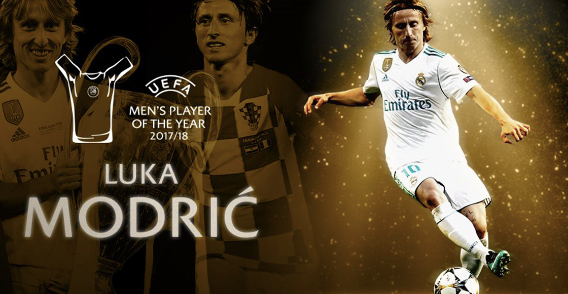 ¿Cristiano qué? Luka Modric es el jugador del año de la UEFA