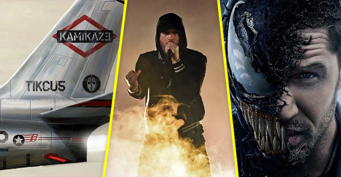 'Kamikaze': Eminem lanzó un disco sorpresa que trae un track para ‘Venom’