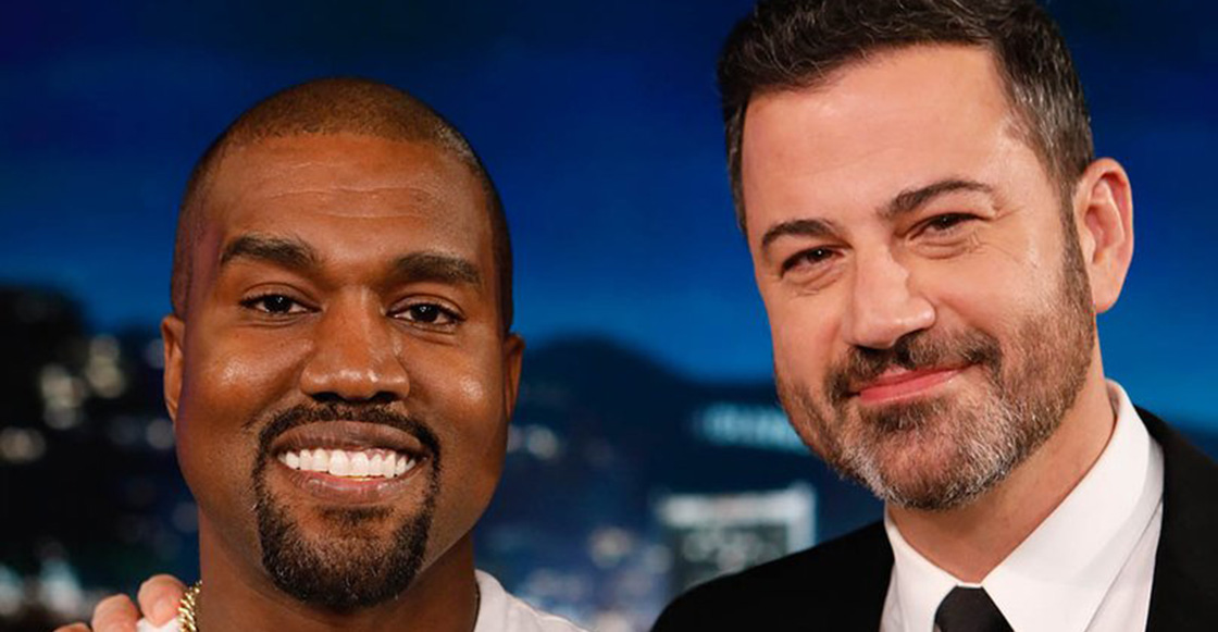 Kanye West y su silencio incómodo en el programa de Jimmy Kimmel