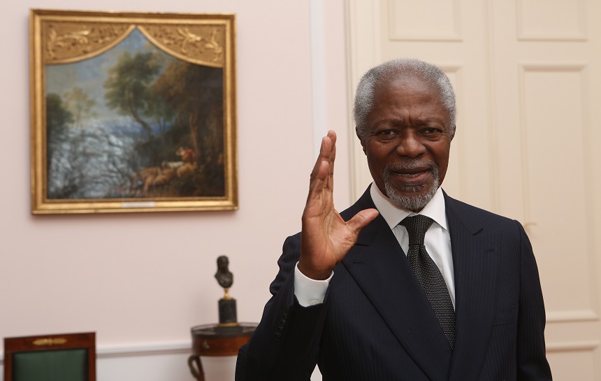 Kofi Annan, ex secretario general de la ONU