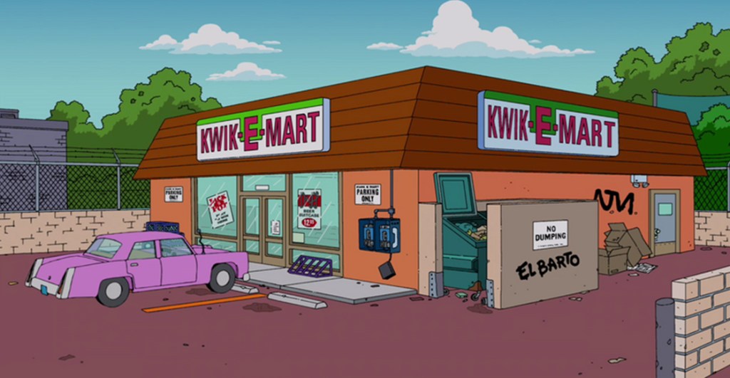 Abren tienda Kwik-E-Mart en Estados Unidos
