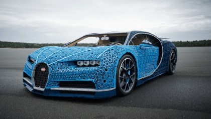 ¡Lego lanza una réplica exacta de un Bugatti Chiron que sí funciona!