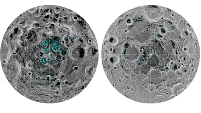 Investigadores descubrieron hielo en los polos de la Luna: ¡¿Qué significa eso?!