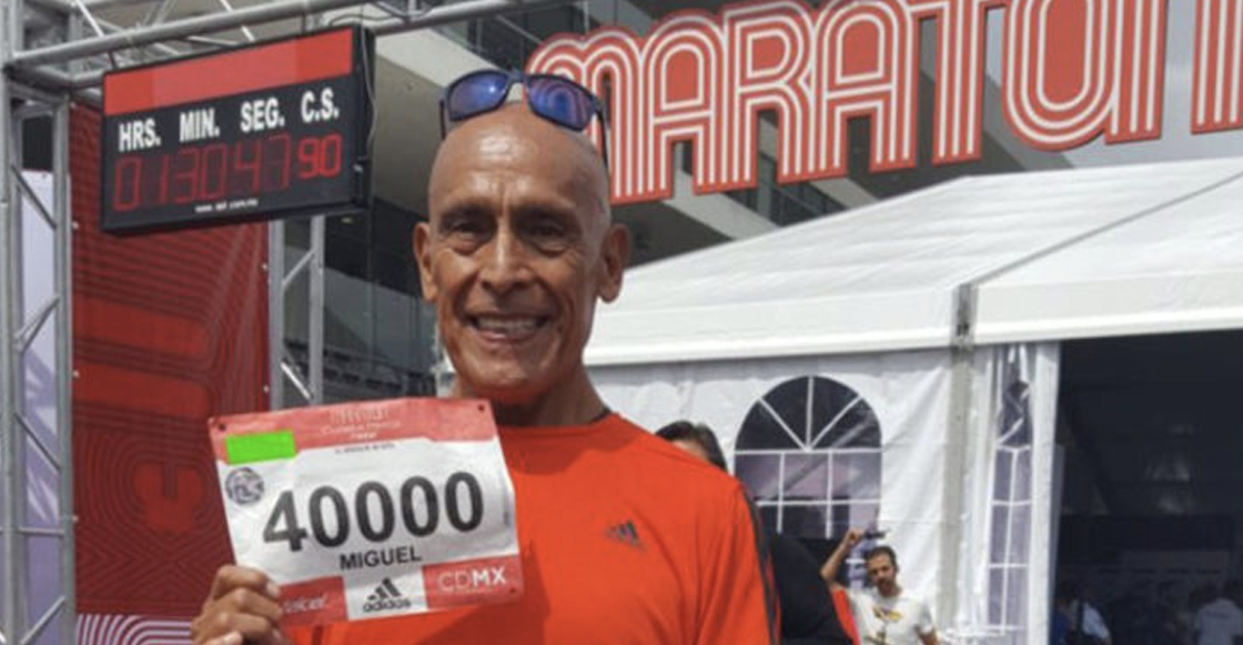 Este corredor ha participado en todos los Maratones de la Ciudad de México