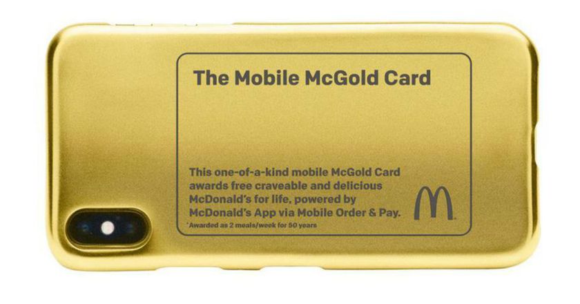 McDonald's lanza un ‘Golden ticket’ para comer hamburguesas de por vida