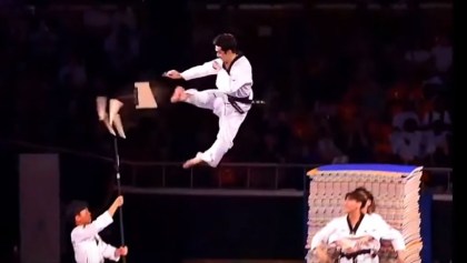 Peleadores coreanos de Taekwondo