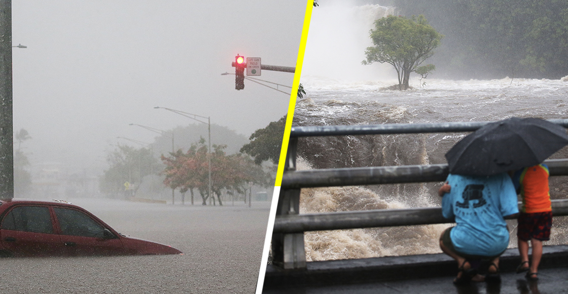 En imágenes: El destructor paso del huracán 'Lane' en Hawaii