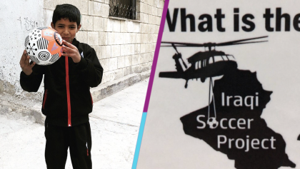 The Iraq Soccer Project: El proyecto para llevar futbol a zonas de guerra