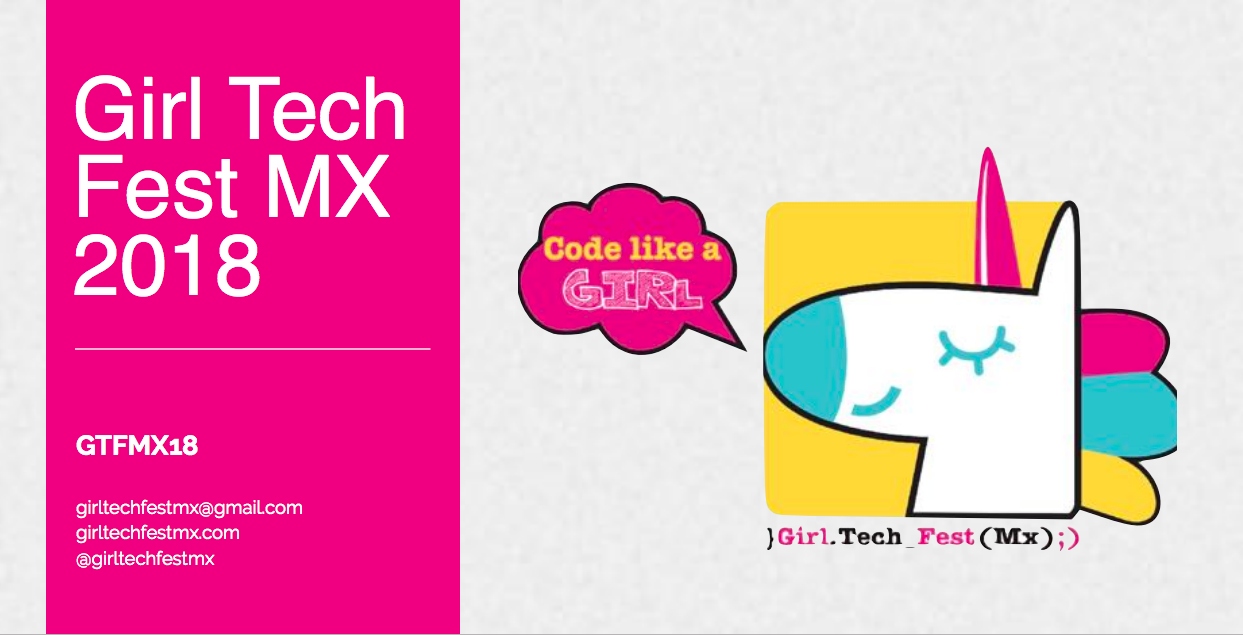 Gir Tech Fest MX cdmx tecnología niñas
