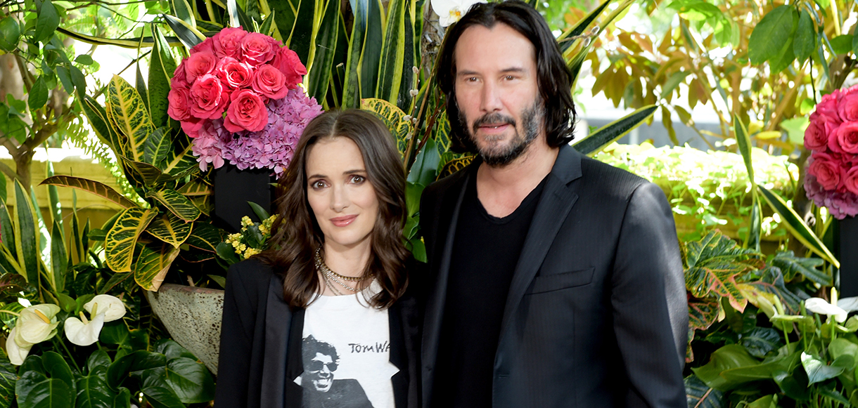 ¡¿QUÉ?! Winona Ryder y Keanu Reeves han estado casados desde hace 25 años