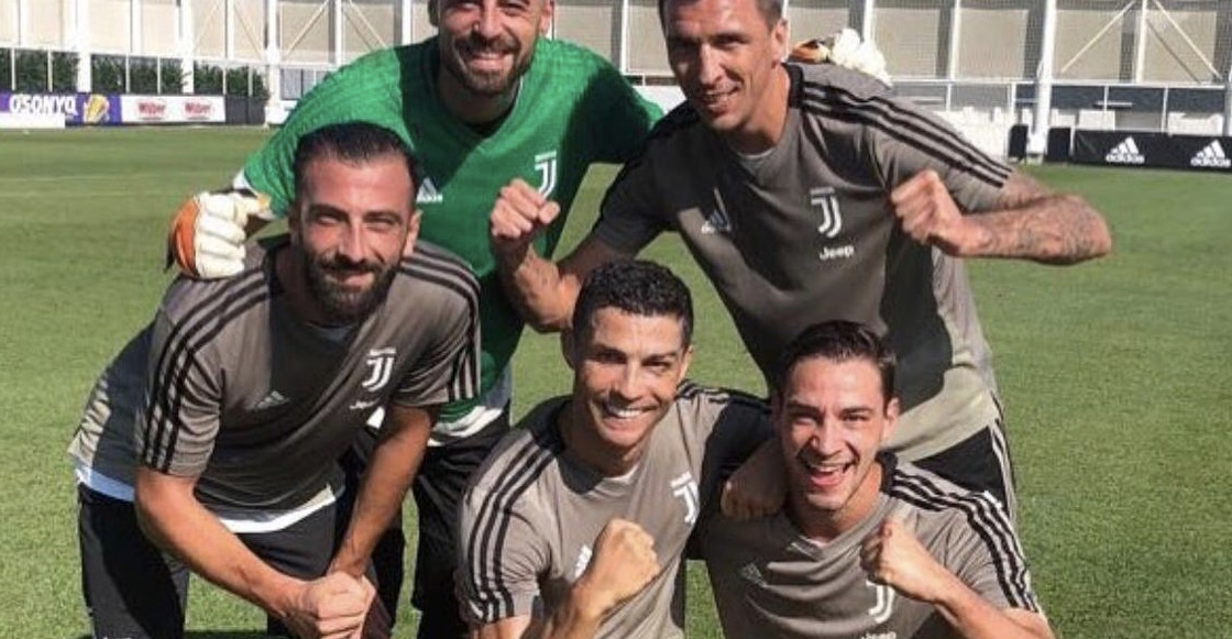 ¿Por qué llegó Cristiano Ronaldo al entrenamiento con el ojo morado?