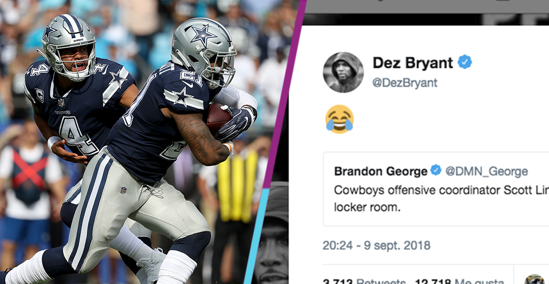 ¡Directo al corazón! Dez Bryant se burló de la ofensiva de los Cowboys