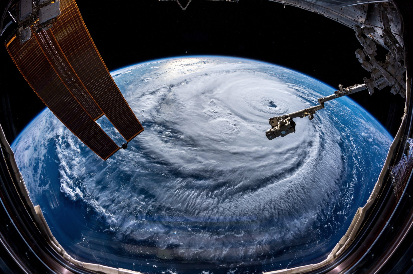 En imágenes: Así se ve el huracán 'Florence' desde el espacio