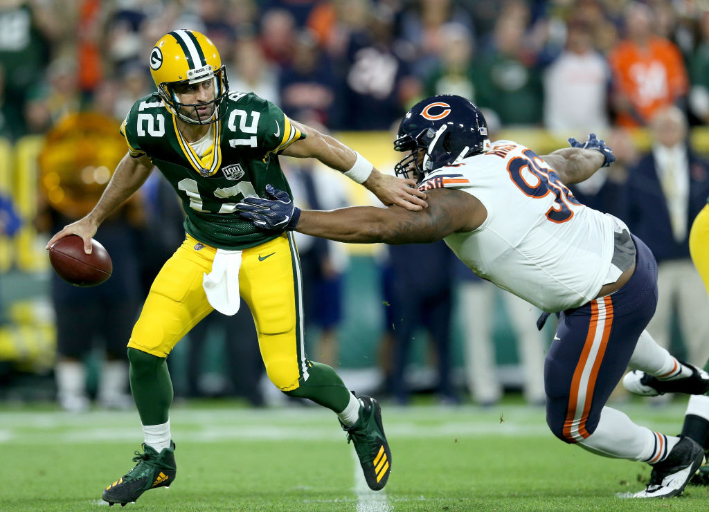 25 imágenes del triunfo de los Chicago Bears sobre los Green Bay Packers