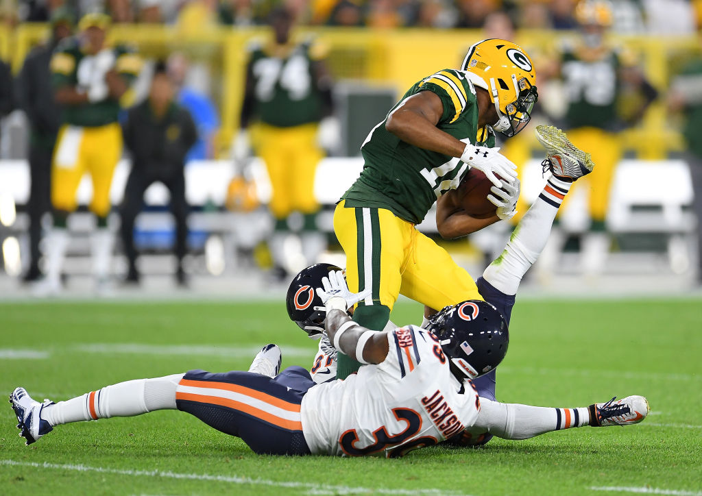 25 imágenes del triunfo de los Chicago Bears sobre los Green Bay Packers