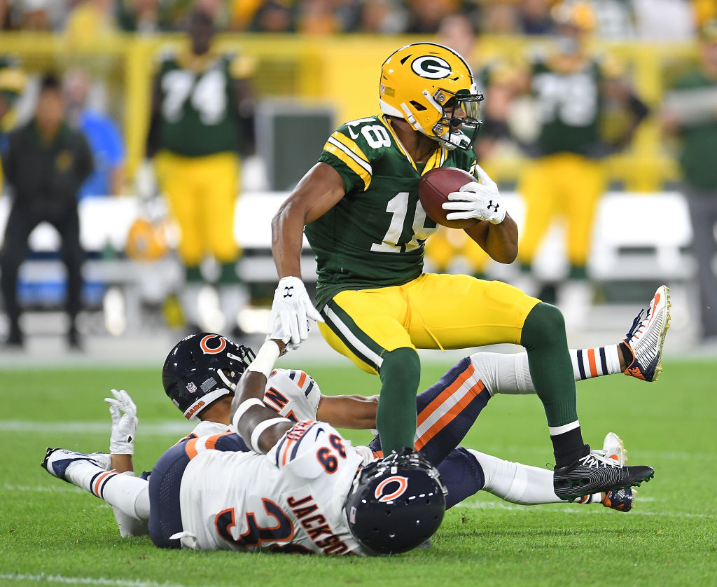25 imágenes del triunfo de los Chicago Bears sobre los Green Bay Packers