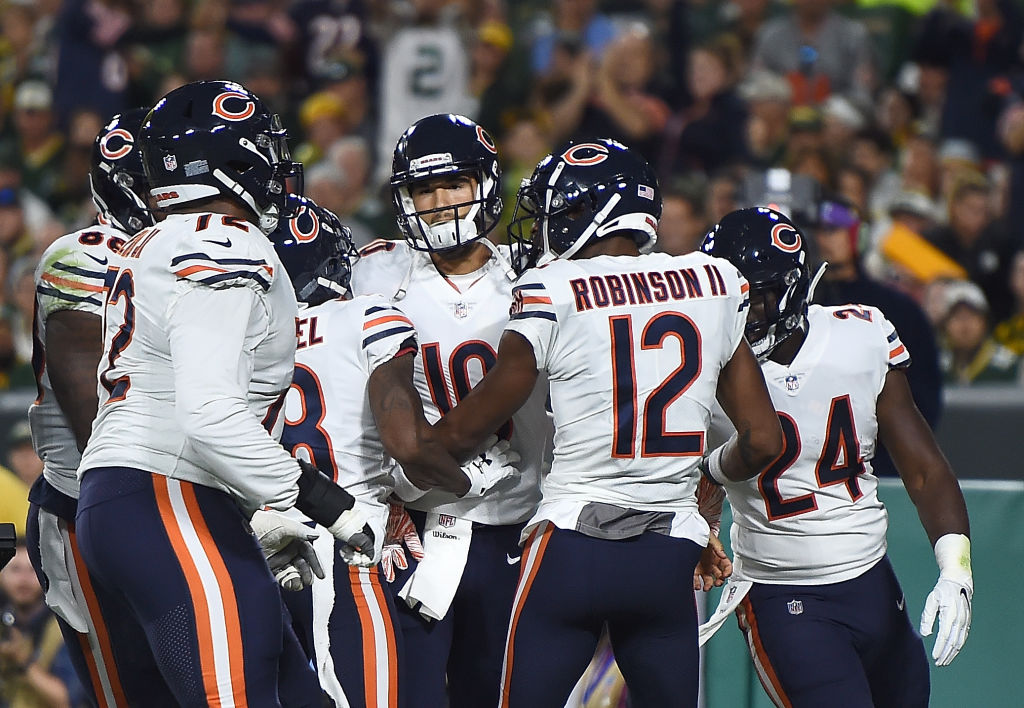 25 imágenes del triunfo de los Chicago Bears sobre los Green Bay Packers