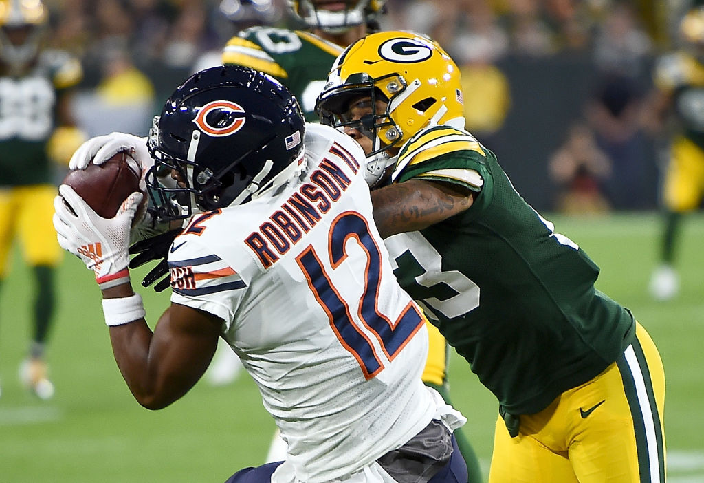 25 imágenes del triunfo de los Chicago Bears sobre los Green Bay Packers