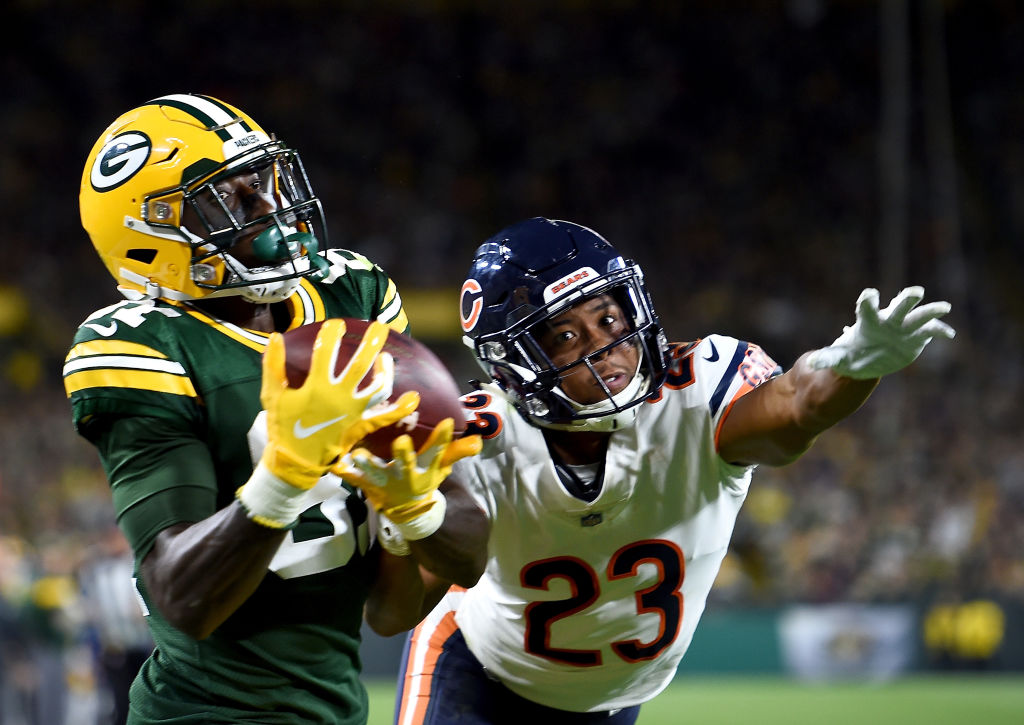 25 imágenes del triunfo de los Chicago Bears sobre los Green Bay Packers