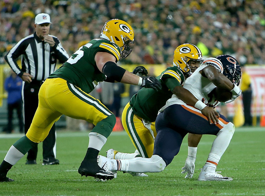 25 imágenes del triunfo de los Chicago Bears sobre los Green Bay Packers