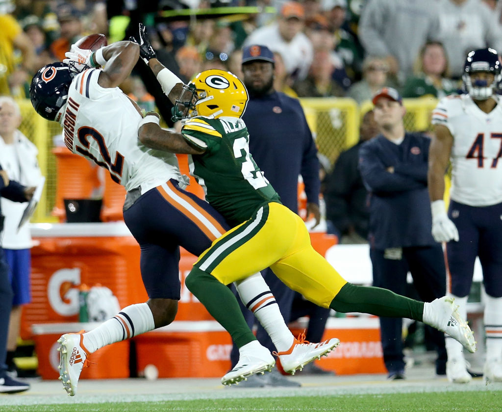 25 imágenes del triunfo de los Chicago Bears sobre los Green Bay Packers