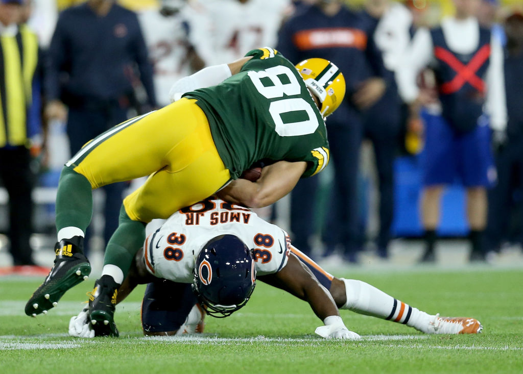 25 imágenes del triunfo de los Chicago Bears sobre los Green Bay Packers