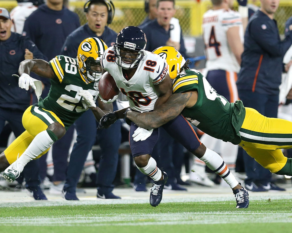 25 imágenes del triunfo de los Chicago Bears sobre los Green Bay Packers