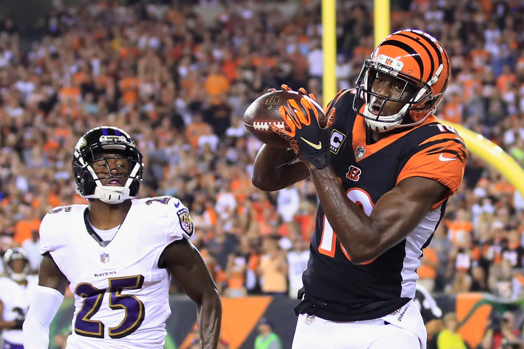 20 imágenes del triunfo de Cincinnati Bengals sobre los Baltimore Ravens en la NFL