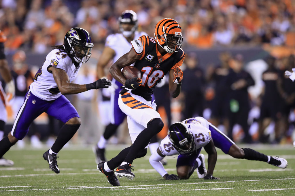 20 imágenes del triunfo de Cincinnati Bengals sobre los Baltimore Ravens en la NFL
