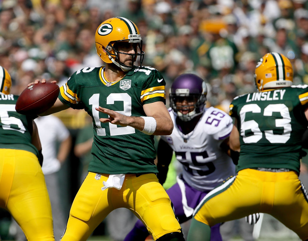 Aaron Rodgers, QB de Packers