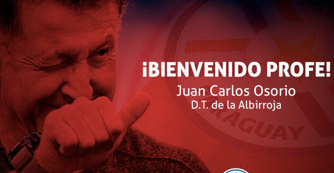 ¡'Profe' guaraní! Juan Carlos Osorio ya es DT de Paraguay
