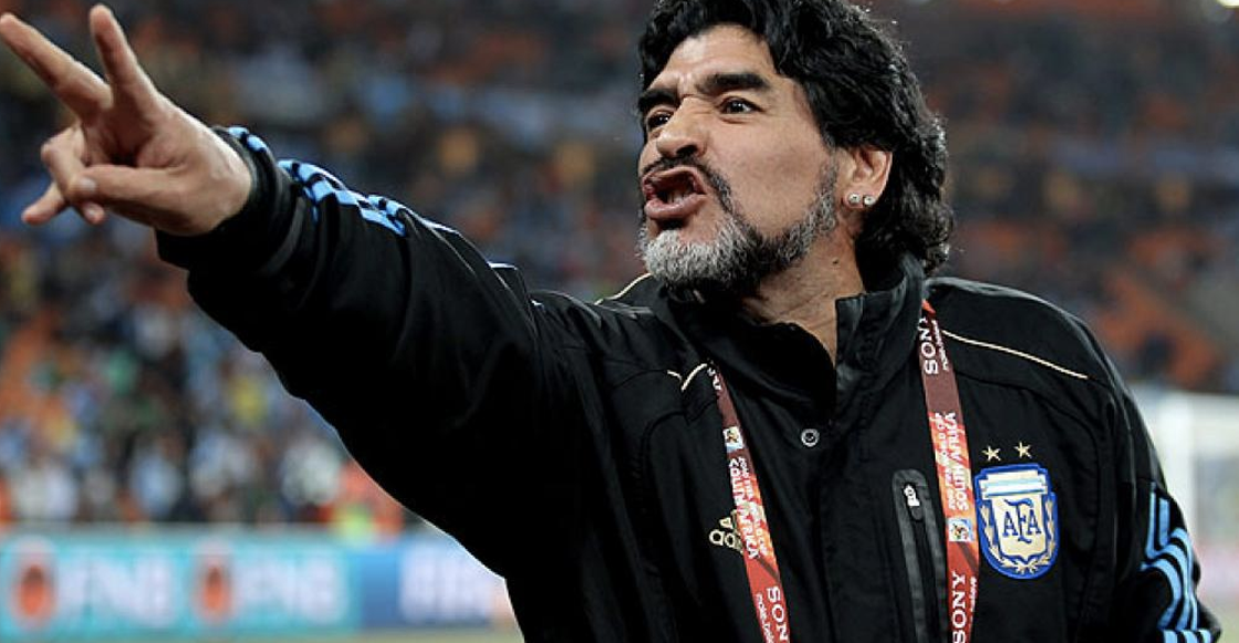¡Oficial! Diego Armando Maradona nuevo DT de Dorados de Sinaloa