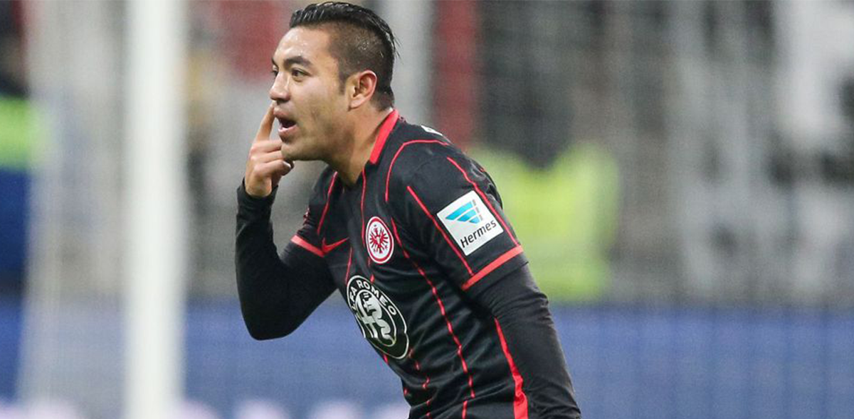 Reaparece Marco Fabián como titular en el Eintracht Frankfurt