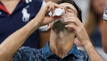 ¿Qué es ese "polvito" que se tomó Novak Djokovic en el US Open?