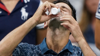 ¿Qué es ese "polvito" que se tomó Novak Djokovic en el US Open?