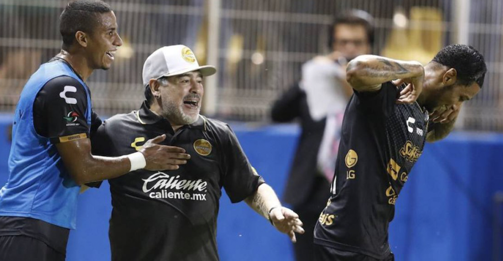 Así reaccionaron en Argentina tras el debut de Maradona con Dorados