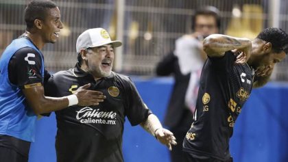 Así reaccionaron en Argentina tras el debut de Maradona con Dorados