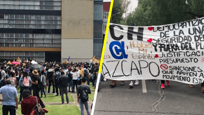 Saldo blanco en marcha a Rectoría; '¡Fuera porros de la UNAM!', el reclamo