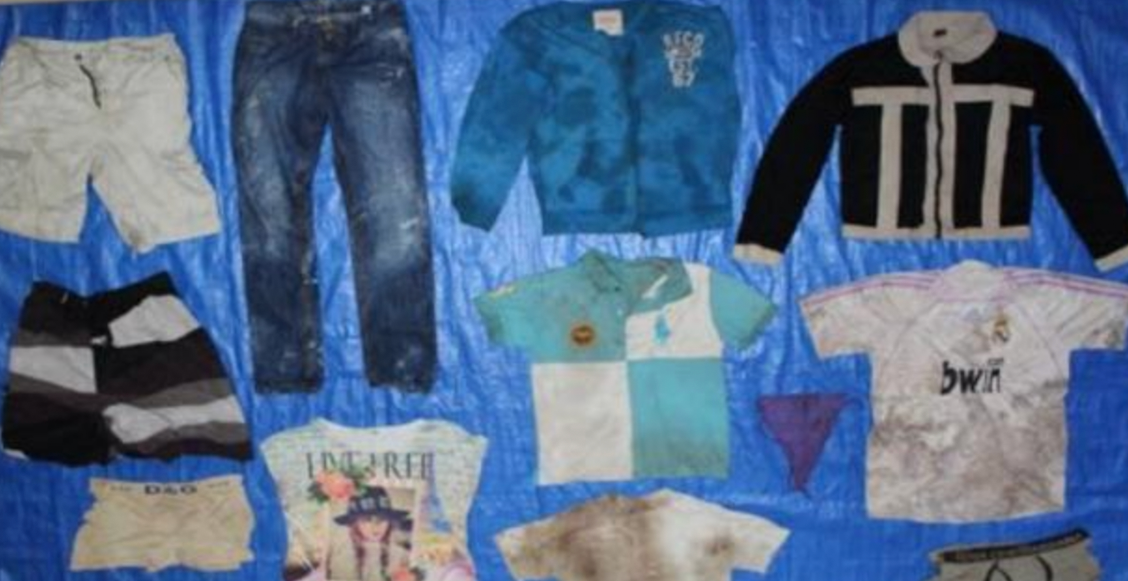 Publican catálogo fotográfico de prendas halladas en fosas clandestinas, en Veracruz
