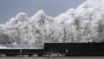 En imágenes: el devastador impacto del tifón Jebi en Japón