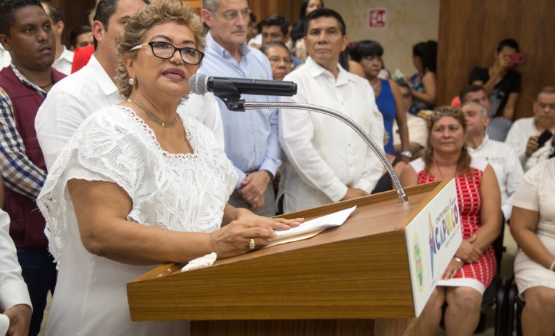 Adela román, alcaldesa electa de Acapulco