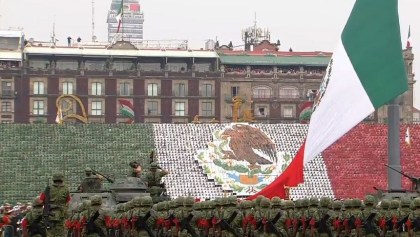 Bandera de México - Desfile Cívico Militar