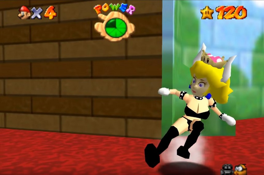 Bowsette - Mod de Super Mario 64