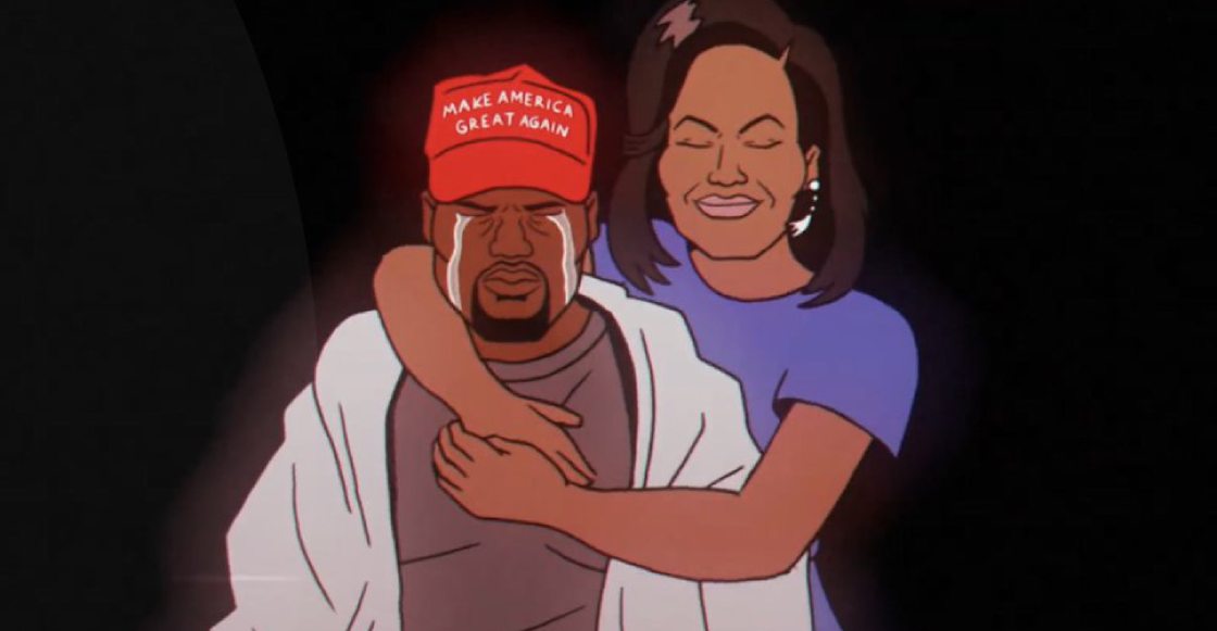 Kanye llorando y Michelle Obama en el nuevo video de Childish Gambino