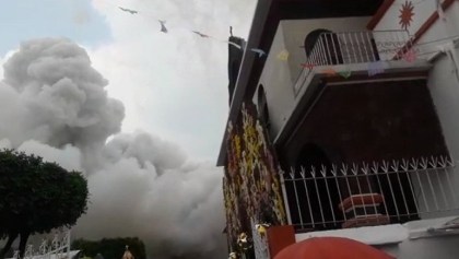 Explota pirotecnia en fiesta patronal de Coyoacán y deja 4 heridos
