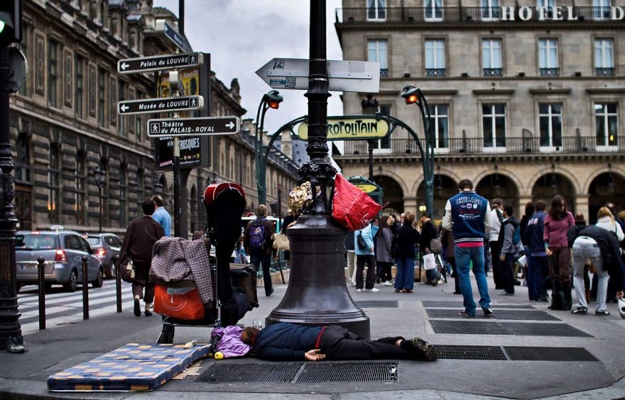 Ohlalá? Un fotógrafo nos muestra el lado no tan romántico de París